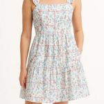 Janie and Jack coquette cottagecore ruffle sleeve floral mini dress White Size XS Photo 0