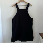 SPAO Y2K 90s Black Denim Vibe Coverall Dress Overall Dress Front Pocket Small Photo 5
