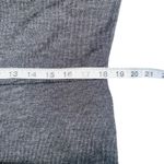 Ann Taylor Extra Fine Merino Wool Charcoal Gray Dolman Sleeve Sweater Dress Photo 5