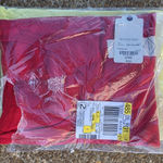 st. john's bay Lot Of 3 Knit T Shirt Womens Size Large V-Neck Navy Yell Red NWT Photo 4