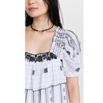 Free People Western Bohemian Jamie Embroidered Maxi Dress Size Large Ethereal Photo 13