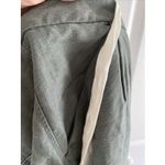 Wilfred Aritzia Cuffed Drawstring Green Linen Blend Casual Pants Vacation 8 Photo 10