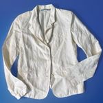 Vince  Linen Suit Blazer Business Jacket Women Size 6 Workwear Formal Modern Work Photo 0