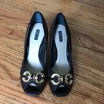 ZARA  Brown Quilted Pumps Photo 1