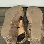 Yoki  Hestry Metallic Wedge Platform Chunky‎ Sandals Size 7 NWOT *READ* Photo 6