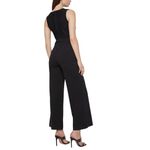 EXPRESS Black Lace Faux Wrap Bodice Wide Leg Jumpsuit Size S NWT Photo 10