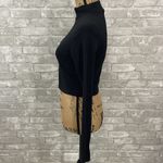 ASOS  Black Mocneck Cropped Top Photo 1