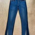 Tularosa  Two-Tone Blue Flare Jeans Photo 0