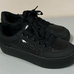 Rocket Dog Flame Black Glitter Chunky Platform Sneakers Trainers Kicks Shoes Size 9 🩶🖤 Photo 2