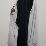 Beverly Hills Polo Club gray varsity applique fleece jacket size xl Photo 3