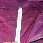 Lululemon  Women's Purple Full Zip Thumb Hole Scuba Hooded Jacket Size 4 Photo 3