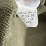 Banana Republic Shirt Dress Womens L Green Belted Utility Gorpcore Button Down Photo 9