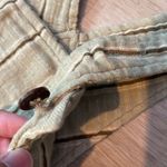 Free People $128 NWT  ONE BALLAST STRIPED BELTED OVERALL JUMPSUIT MOSS Sz S Photo 7