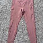 All In Motion 🦋  Pink Mauve Leggings with Side Pockets Workout Activewear Large Photo 0