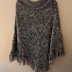 Hem & Thread  Pullover Fringe Poncho Size S/M Photo 4