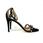 Joie  Alana Pearl Studded Ankle Strap Heeled Sandals Black Size 9 Photo 10