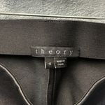 Theory EUC  Miana L Danish Black Stretch Leather Lambskin Leggings Skinny Pants 4 Photo 5