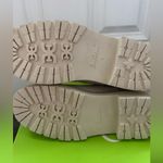 Sam Edelman NEW Wellington Lug Sole Chelsea Boots Size 10 Ivory Leather shoes Photo 5