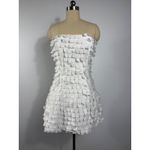 Elliatt NWT Hailey Strapless Mini Party Dress In White Sz Large $269 Photo 6