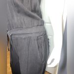 Urban behavior strapless jumpsuit capris black size medium pockets romper casual Photo 3