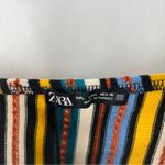 ZARA  Multicolor Striped Knit Cropped Tank‎ Top Size L Photo 5