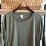 Chico's NWT 3/4 Sleeve Rib Knit Top Blouse Tunic, Small Photo 3