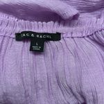 Zac and Rachel  Light Purple Blouse with Lace Sleeves Photo 6