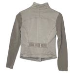 Anthropologie Anthro Marrakech Faravel gray washed moto zip jacket Photo 2