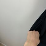 J.Crew Fitted Knit Mockneck Dress Poplin A Line Skirt Black Minimalist XXS NWT Photo 10