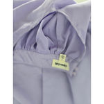 Open Edit  Mock Neck Long Sleeve Lilac Purple Top Size‎ Small Photo 2