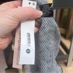 AQUA Bloomingdale’s Pink Gray Yellow Plaid Blanket Scarf w/ Fringe NEW Giftable Photo 2