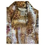 Delicates  Floral and Leopard Satin Robe Photo 2