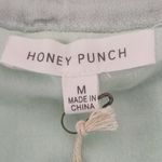 Honey Punch Mint Green Sleeveless Lace Trim Crop Top NWT Sz Medium Boho Top Photo 4