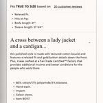 J.Crew  Textured Boucle Lady Jacket/Cardigan Sz M Photo 2