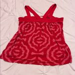 Michael Kors  Red Patterned Tank Top Photo 0