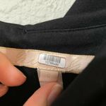 Hutch Anthropologie  Black Red Floral Cowl Neck Knee Length Dress Womens 6 Formal Photo 11