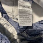 Old Navy  Pants Womens Medium Linen High Rise Straight Taper Chambray Pull On Photo 3