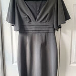 Black Halo New  Grey Sheath Dress Photo 0