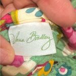 Vera Bradley Daisy Tutti Fruitti Bucket Bag Purse‎ Green Photo 3