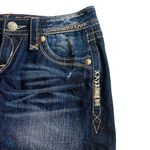 Rock Revival  Celine Stretch Mini Jeans Skirt Downtown Girl Retro Glam City Chic Photo 5