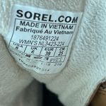 Sorel  Women's Waterproof Winter Boots Tan Grey Lace Up Size 8 Photo 2