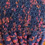 Slate + Willow Smocked Floral Flutter Sleeve Hourglass Midi Dress Photo 8