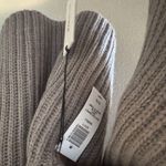 Babaton  Ribbed Gray Cowl Neck Sweater Photo 2
