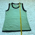 Misook Exclusively  2 PC Set Open Front Cardigan & Tank S M Knit Acrylic Slinky Photo 11