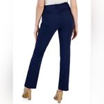 JM Collection  Petite Navy Blue Straight-Leg Pants Size 16P New Photo 2