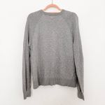 Merona Womens Sweater Size M Gray V Neck Lightweight Knit Classic Minimalist Scandi Photo 5
