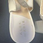 Alex Marie  Cream Patent Slingback Heels Photo 3