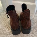 Bogner Apparel Bogner Ankle Suede Boot Chunky Platform Heel Photo 4