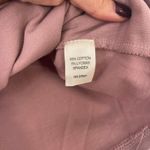 J. Jill Supersoft Square Neck Tee 3/4 Sleeve Mauve Pink Basic Top Women's Small Photo 3