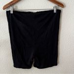 SKIMS  lace Pointelle high rise Boxer shorts in onyx black NEW 4X Photo 4